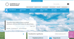 Desktop Screenshot of kuopionseurakunnat.fi